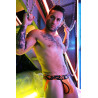 Breedwell Jockstrap Neo Camo Orange Neon